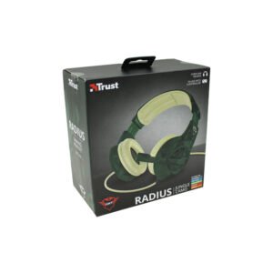 AURICULARES GAMER TRUST, CABLE 1 MTS, MICRO AJUSTABLE, CONECTOR USB, FACILES DE TRANSPORTAR.