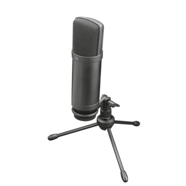 MICROFONO PROFESIONAL DE ESTUDIO TRUST, CONECTOR USB, BRAZO AJUSTABLE, INCLUYE TRIPODE, PATRON CARDIOIDE, CABLES USB DE 2.9M Y 1.8M, FILTRO POP. - Imagen 3