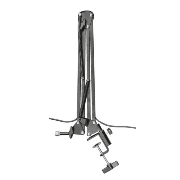 MICROFONO PROFESIONAL DE ESTUDIO TRUST, CONECTOR USB, BRAZO AJUSTABLE, INCLUYE TRIPODE, PATRON CARDIOIDE, CABLES USB DE 2.9M Y 1.8M, FILTRO POP. - Imagen 4