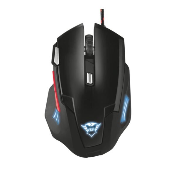 MOUSE TRUST CON PRECISION 2500 DPI, 7 BOTONES, BOTON DE DOBLE DISPARO, 4 COLORES DE ILUMINACION. - Imagen 2