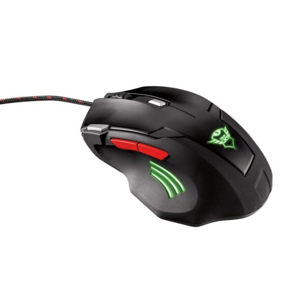 MOUSE TRUST CON PRECISION 2500 DPI, 7 BOTONES, BOTON DE DOBLE DISPARO, 4 COLORES DE ILUMINACION. - Imagen 5