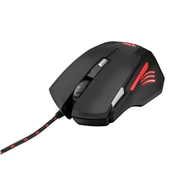 MOUSE TRUST CON PRECISION 2500 DPI, 7 BOTONES, BOTON DE DOBLE DISPARO, 4 COLORES DE ILUMINACION. - Imagen 6