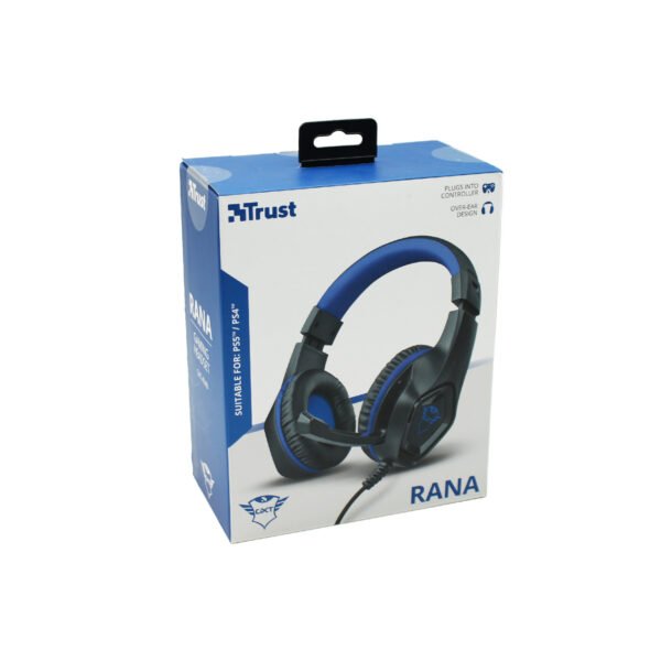 AURICULARES TRUST GAMING, MICROFONO PLEGABLE, DIADEMA AJUSTABLE, 1M CABLE JACK 3.5.