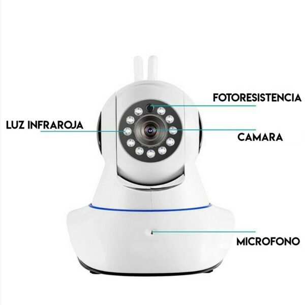 CAMARA DE SEGURIDAD WIFI. WHITE - Imagen 3