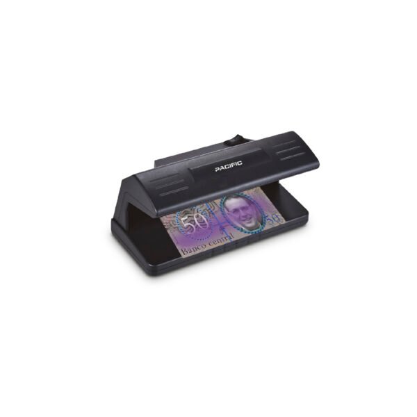 DETECTOR ULTRAVIOLETA PARA BILLETES FALSOS PACIFIC, LUZ UV 365NM, CONSUMO 4W, FUNCIONA CON 4 PILAS AA. - Imagen 4