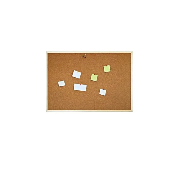 TABLERO DE CORCHO PACIFIC 90X60CM, INCLUYE ALFILERES PARA NOTAS. - Imagen 4