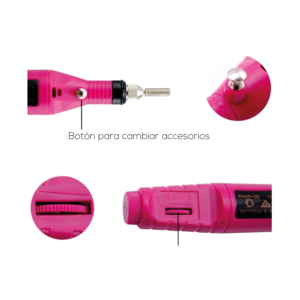 KIT TALADRO PROFESIONAL CUIDADO DE UÑAS