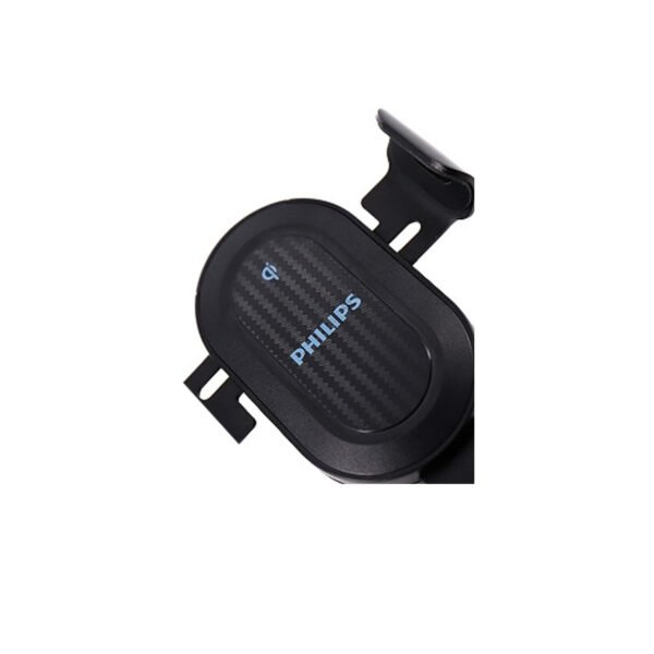 SOPORTE TELEFONO AUTO CON CARGADOR PHILIPS, PROTECCION SOBRECARGA, COMPATIBILIDAD AMPLIA, ENTRADA DC 5V 2A/9V 1.6A, SALIDA 5W/7.5W/10W. - Imagen 2