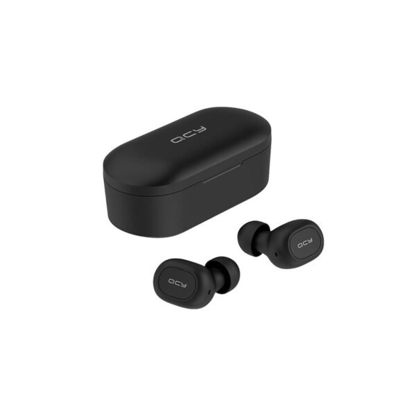 AURICULARES QCY T2C IN-EAR, BLUETOOTH 5, SONIDO POTENTE, ESTUCHE 800MAH, SMART TOUCH, 4H CADA CARGA.
