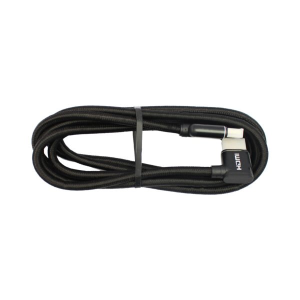 CABLE HDMI 2.0 PHILIPS 4K, ALTA VELOCIDAD 90°, 1.5M, CONEXION TV A RECEPTOR AV, SONIDO ENVOLVENTE. 2MT. - Imagen 2