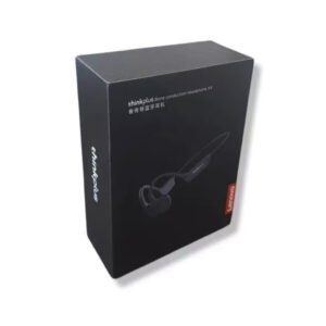 AUDIFONOS LENOVO DE CONDUCCION OSEA, BLUETOOTH 5, DISEÑO ERGONOMICO Y LIVIANO, 25G. BLACK