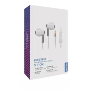 Lenovo XF06 AUDIFONOS IN EAR ALAMBRICO 3.5MM - BLACK