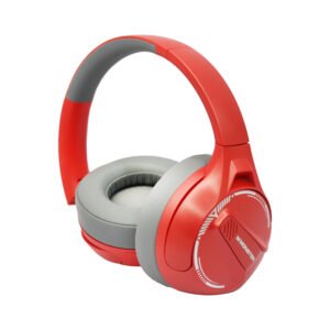 AUDIFONOS MONSTER BLUETOOTH 5.3, 600MAH, 25H USO, CARGA RAPIDA, DISEÑO AJUSTABLE Y PLEGABLE. RED