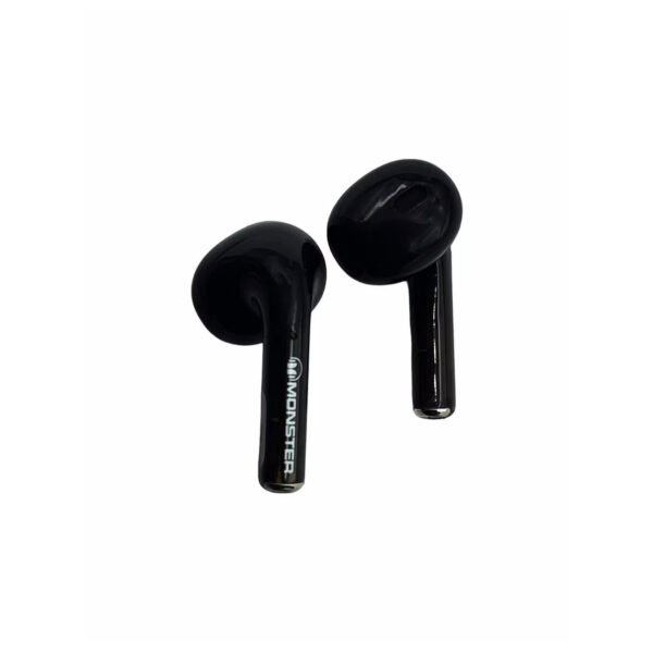 AUDIFONOS MONSTER, BLUETOOTH 5.2, MANOS LIBRES, 20H, RESISTENTES A SALPICADURAS, ESTUCHE DE CARGA. BLACK - Imagen 2