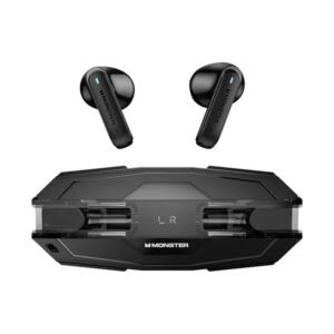 AUDIFONOS IN-EAR, BLUETOOTH 5.3, 10M ALCANCE, 20H REPRODUCCION, 1.5H CARGA, BATERIA 300MAH. BLACK