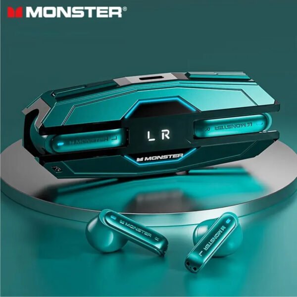 AUDIFONOS IN-EAR, BLUETOOTH 5.3, 10M ALCANCE, 20H REPRODUCCION, 1.5H CARGA, BATERIA 300MAH. GREEN - Imagen 3