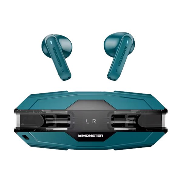 AUDIFONOS IN-EAR, BLUETOOTH 5.3, 10M ALCANCE, 20H REPRODUCCION, 1.5H CARGA, BATERIA 300MAH. GREEN - Imagen 2
