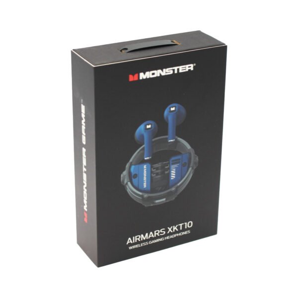 AURICULARES MONSTER INALAMBRICOS, BLUETOOTH 5.3, FORMATO IN-EAR, BATERIA 300MAH, DISEÑO SEMI-INTERNAL. BLUE
