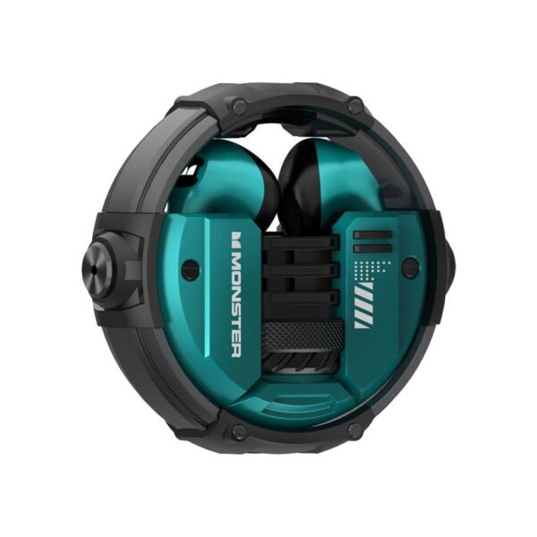 AURICULARES MONSTER INALAMBRICOS, BLUETOOTH 5.3, FORMATO IN-EAR, BATERIA 300MAH, DISEÑO SEMI-INTERNAL. GREEN - Imagen 2