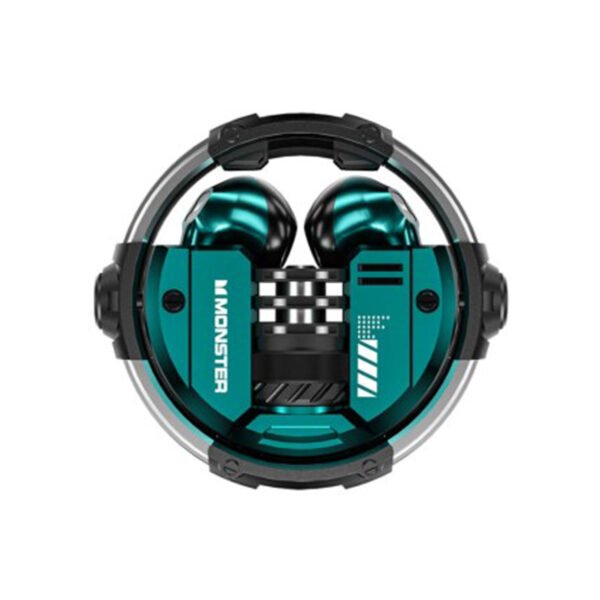 AURICULARES MONSTER INALAMBRICOS, BLUETOOTH 5.3, FORMATO IN-EAR, BATERIA 300MAH, DISEÑO SEMI-INTERNAL. GREEN