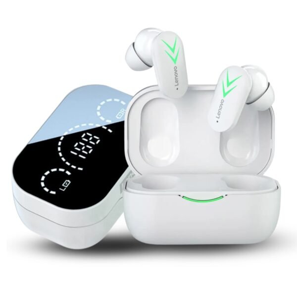 Lenovo AUDIFONOS GAMER INALÁMBRICOS XT82 TWS CON BLUETOOTH 5,1 WHITE (EAN441)